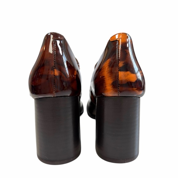 Seychelles Play Pretend Tortoise Brown Patent Mary Jane Pumps Size 8M - Picture 10 of 16